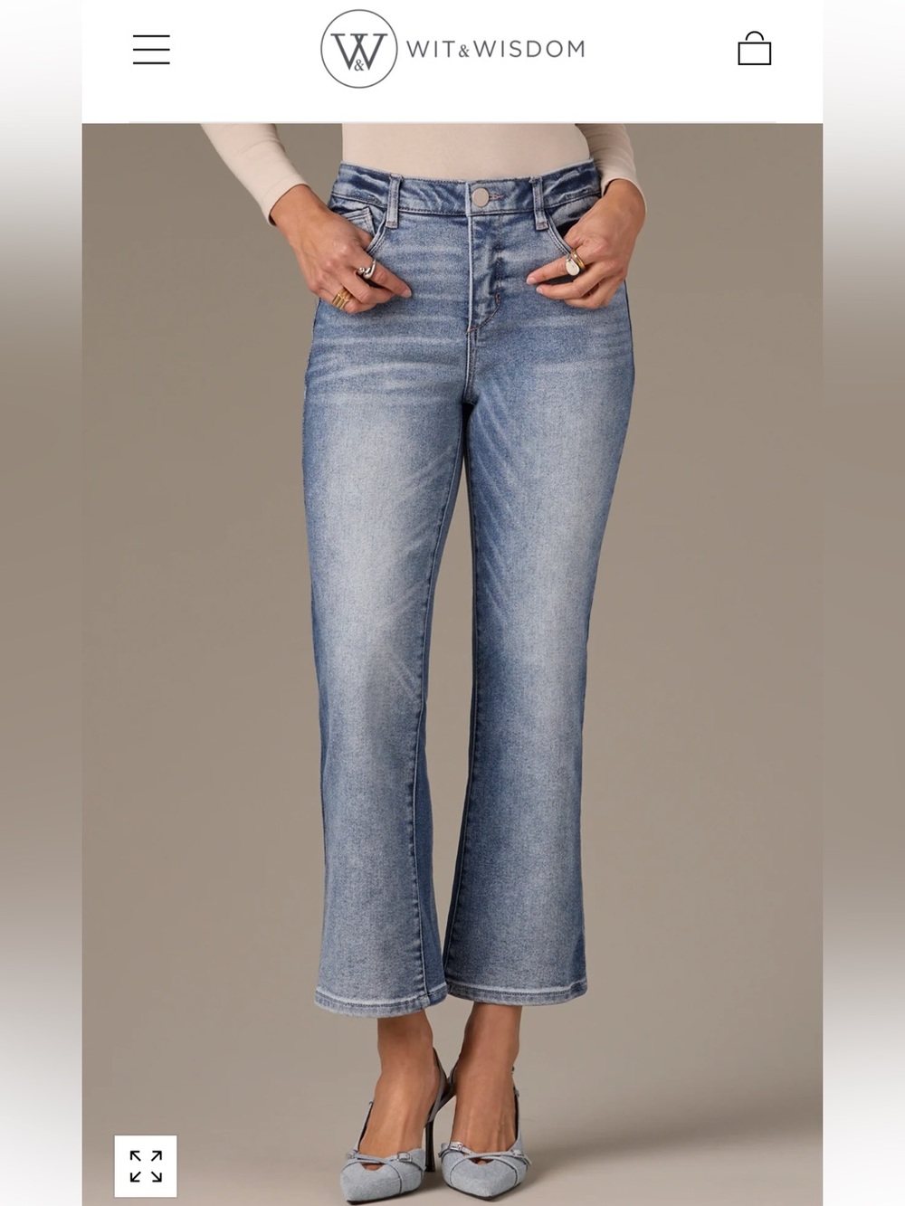 Wit & Wisdom Bennet High Rise Jeans